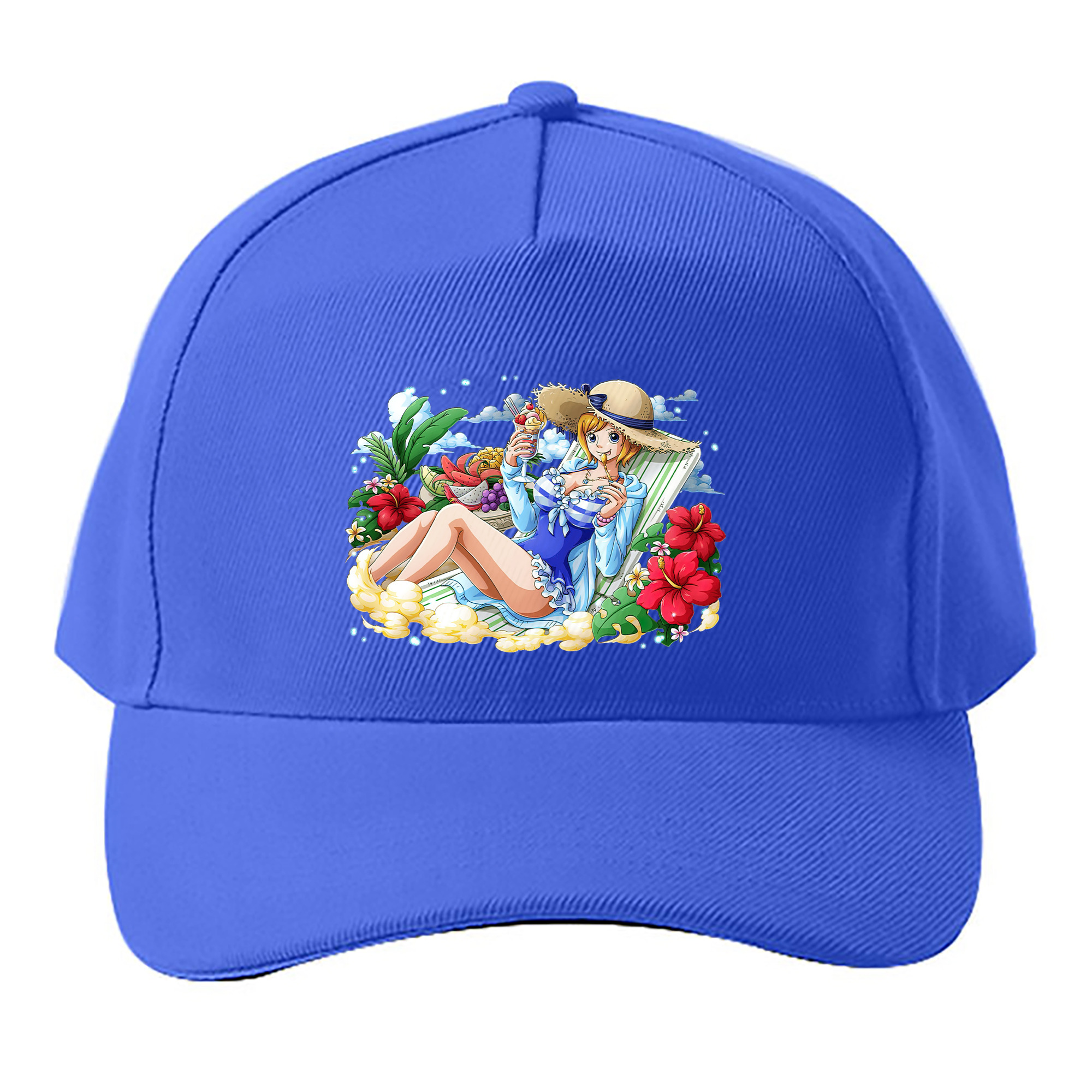 （画像用） ワンピース ナミ ONE PIECE Nami ベースボールキャップ 綿100％ 男女兼用 帽子 スポーツ